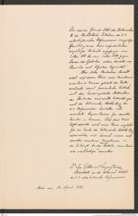 k.k. naturhistorisches Hofmuseum, Intendanzakten 1885-1896 (Hauer), Aktenzahl Z.254.a/1888, Seite 3